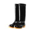 Желтая подошва высокие сапоги от дождя мужские высокие водонепроницаемые клеевые сапоги высокие нескользящие водные сапоги поварская рабочая обувь оксфордская подошва водная обувь