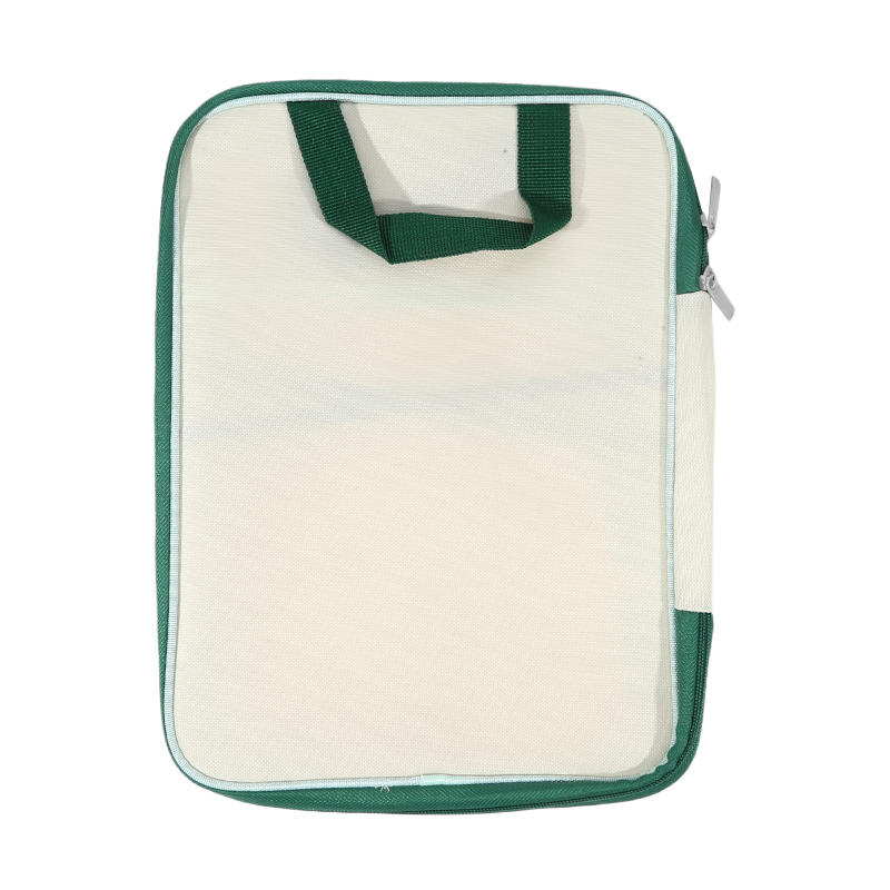 1PC Homework & College Papers Storage Pouch for Books Documents DIY Arts and Crafts Scrapbook Paper Transparent Zipper Document File Pouch