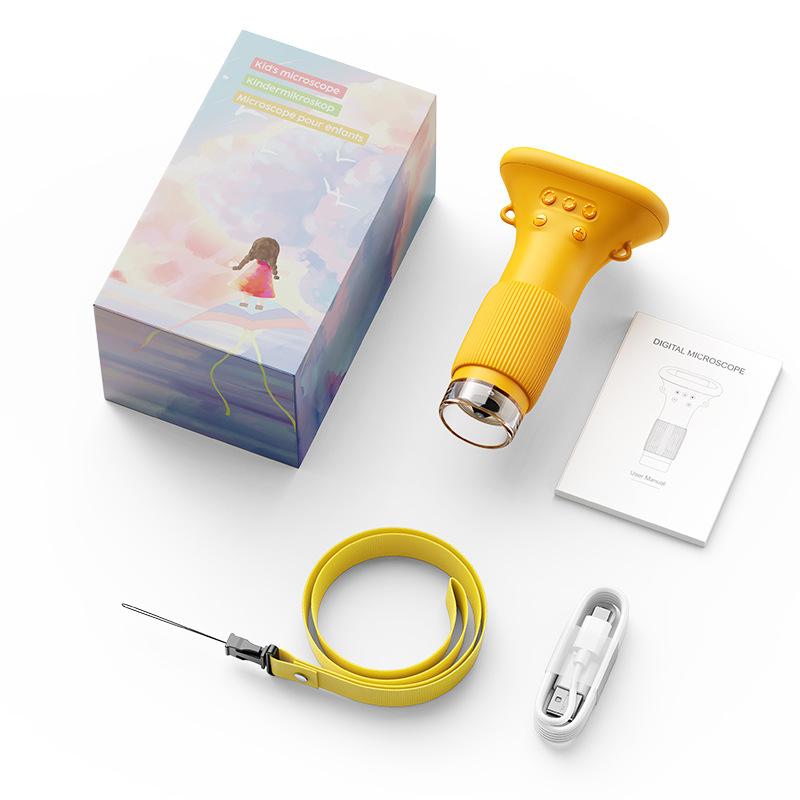 Мини USB-микроскоп для детей | Портативный HD, Изучение науки, Исследование на природе, Подарки на день рождения для мальчиков и девочек, Ученики, Возвращающиеся в школу