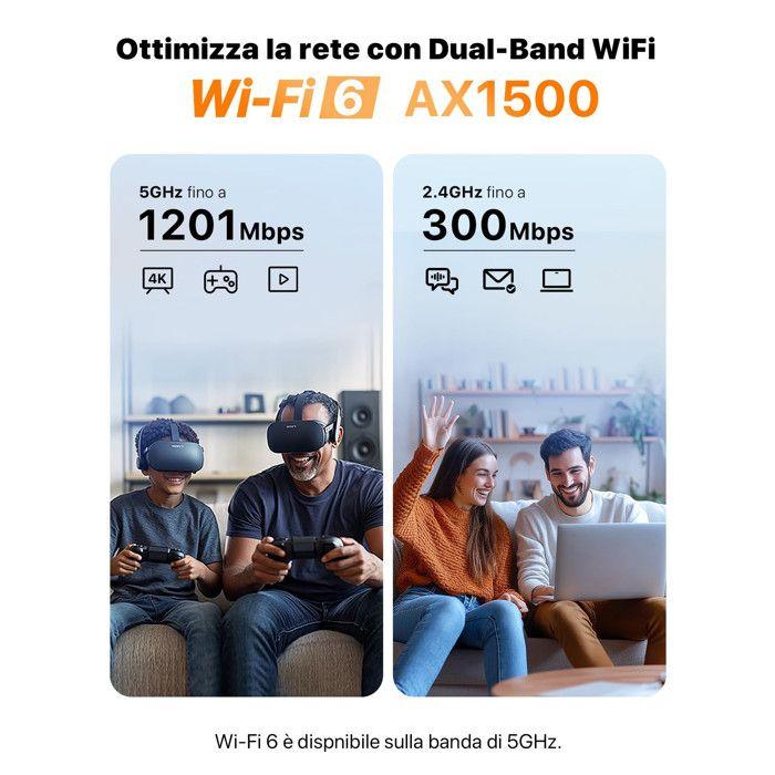 Routeur - TENDA - 5G01 - Wi-Fi 6 - 5G - Dual Band