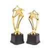 Star Plastic Golden Award Trophy Student Winner Award Trophy Golden Trophy Cup Competitions Reward Prize Cup For Adults Kids
