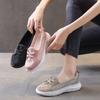 Set Feet Lazy Shoes One Pedal Four Seasons Casual Women's Shoes New Mother Shoes Low-top Flat-soled Walking Shoes