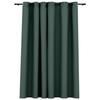 VidaXL Blackout Curtain Linen Look with Eyelets Green 290x245 Cm