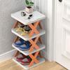 Полки для обуви, органайзер для хранения, съемные полки для обуви, семейная бытовая стойка, многослойная простая полка для обуви, цветной шкаф