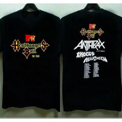 Vtg Headbangers Ball Tour T Shirt