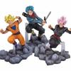 14 см Dragon Ball Goku Транкс Goku Black Боевая стойка Аниме Фигурка Модель Статуя Коллекция Настольное Украшение Орнамент Игрушки