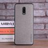 Case for Oneplus 6T 6 Coque Luxury Textile Leather Skin Soft TPU Hard PC Phone Cover for Oneplus 6T Case Funda