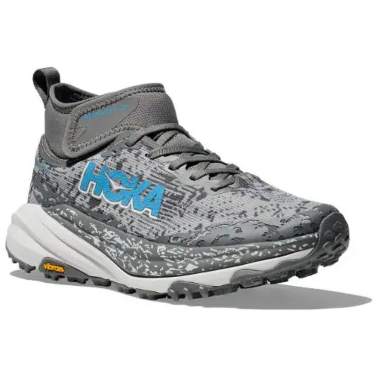HOKA Speedgoat 6 Mid GORE-TEX Астероид Космический серый Женские кроссовки 1155153-ADC