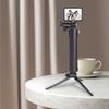 Extendable Selfie Stick Tripod Triangle Stable Structure Table Top Tripod Weight Bearing Take Vlog Monopod for GoPro Smartphone