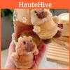Marmots Cartoon Cute Plush Keychain Material Children Bag Decoration Gift Doll