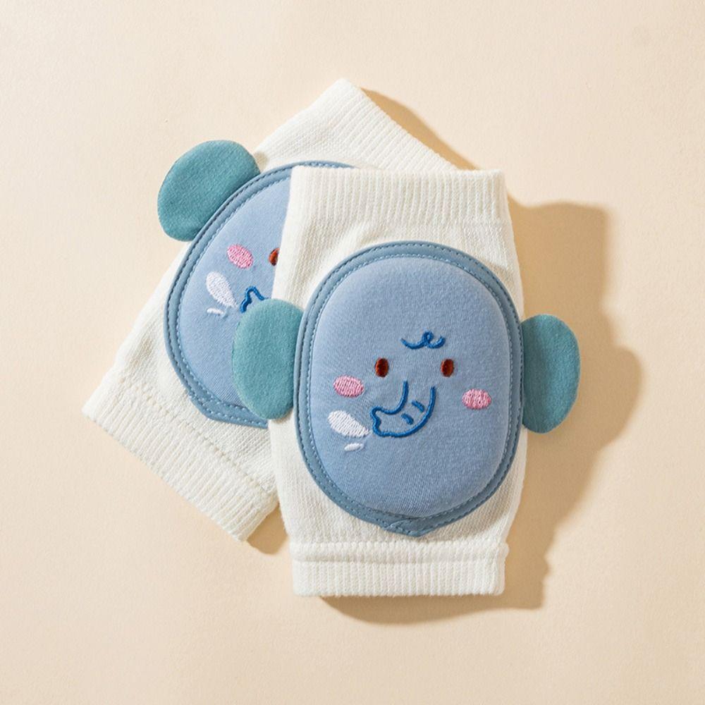 Soft Padding Infant Baby Knee Pads Elastic Toddler Walking Knee Guard  Floor Play