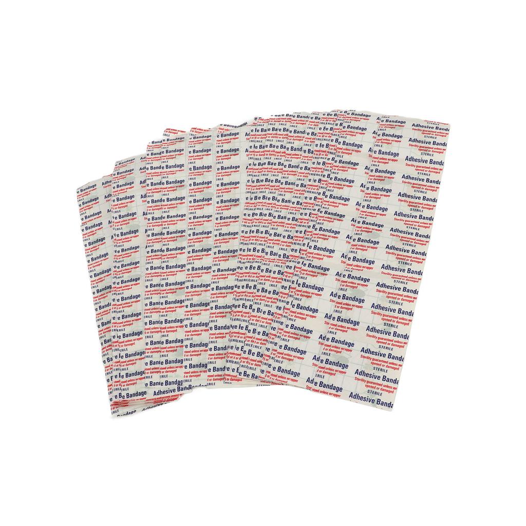 100 Pcs Clear Waterproof Bandage Transparent PU Square Water Block Adhesive Wound Bandages for Outdoors