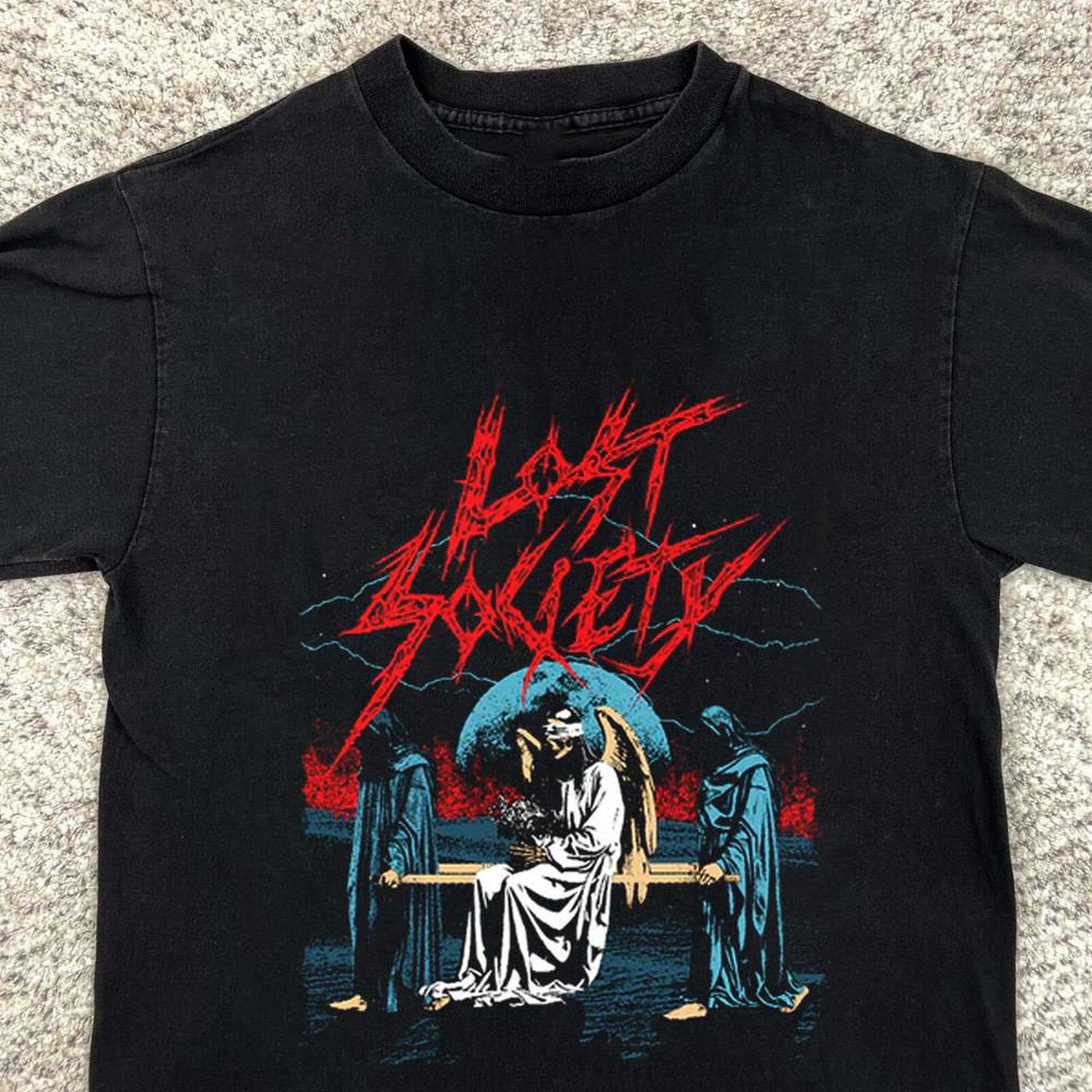 Новая группа Lost Society Hell Is A State Of Mind Черная S-5XL Футболка CA061