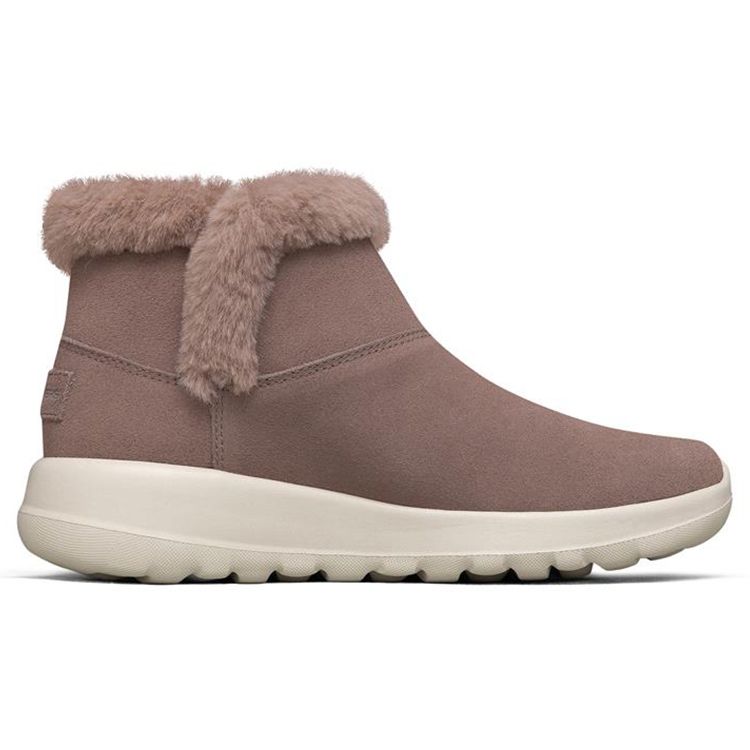 Skechers Удобные модные короткие зимние ботинки для активного отдыха Женские ботинки Сиреневые 144000-LIL