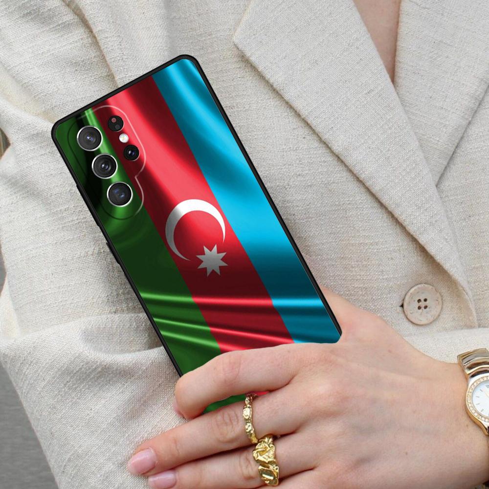 Чехол для телефона Азербайджан Бута Флаг для Samsung Galaxy S26 Ultra S25 S24 S23 S22 S21 S20 Note10