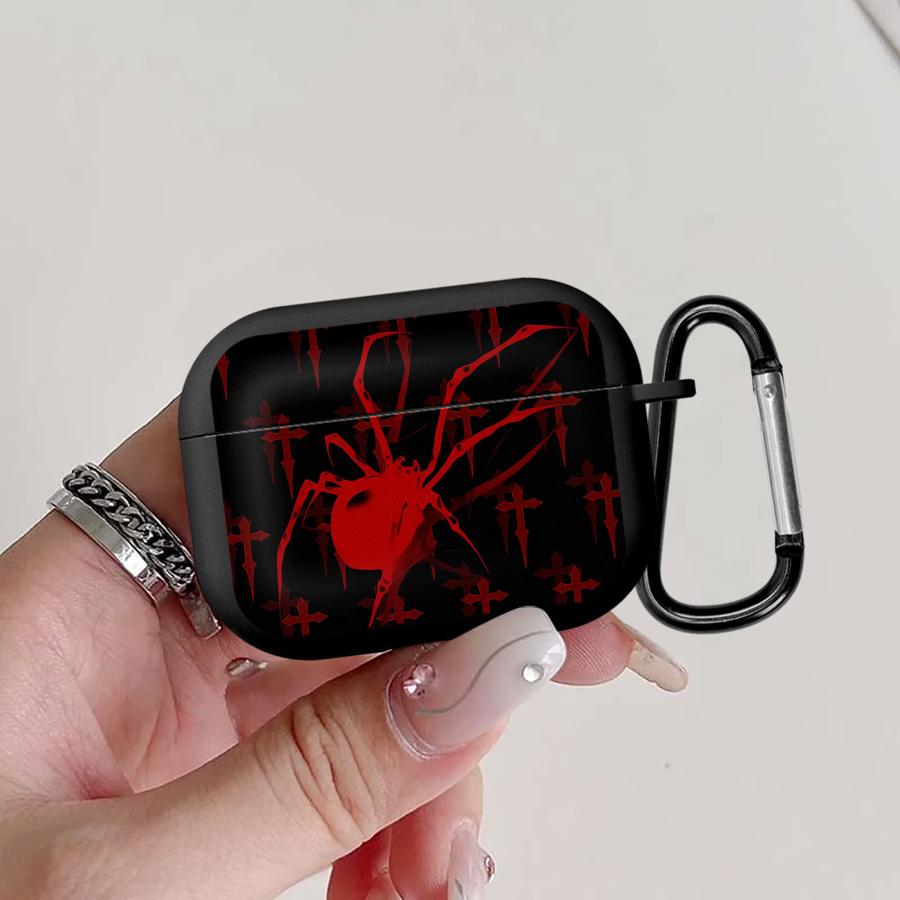 Красный Паук Мультяшный Стиль Чехлы для Наушников Чехол для Airpods Pro Pro3 4 1 Pro2 3 2