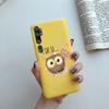 Чехол-сердце с подсолнухом для Xiaomi Mi Note 10 Pro, Чехол-бампер, Силиконовая задняя крышка для Xiomi Xiaomi Mi Note 10 Note10 Pro, Чехол
