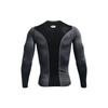 Under Armour Футболка Heat Gear Series с логотипом и круглым вырезом, с длинным рукавом, компрессионная, мужская, серая 1370661-012