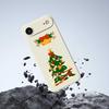 For iPhone Air Case Christmas Tree Bow Pattern Printing Straight Edge TPU Phone Back Cover