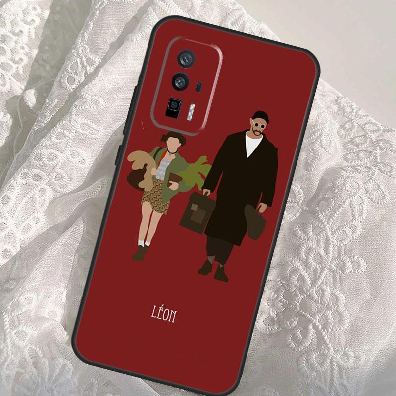 Leon The Professional Movie Poster Case For Xiaomi 14T Pro 13T 12T 11T 13 14 Ultra POCO F6 Pro M6 M5s F3 F5 X3 X5 X6 Pro Cover