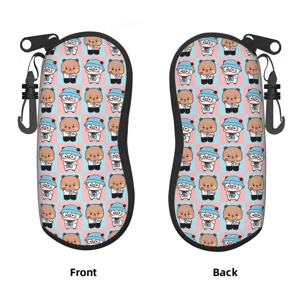 Custom Bubu Dudu Mangas Shell Eyeglasses Protector Cases Men Women Sunglass Case Animes Glasses Pouch