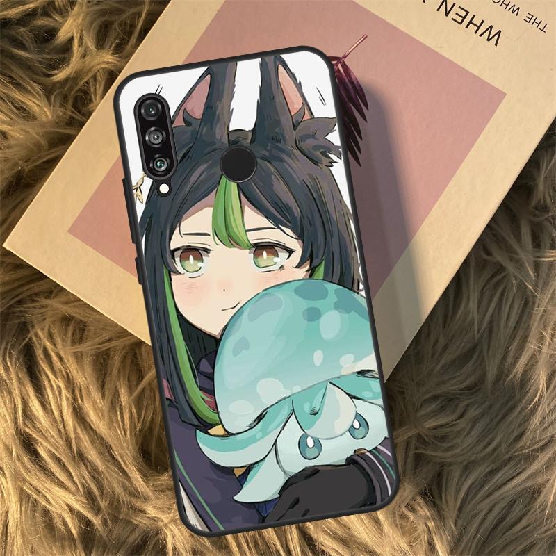 Чехол Genshin Impact Тигнари для Huawei Nova 5T 3i 7i 8i 11i 12i 9 10 SE Y60 Y61 Y70 Y72 Y73 Y90 Y91 P30 P40 Lite
