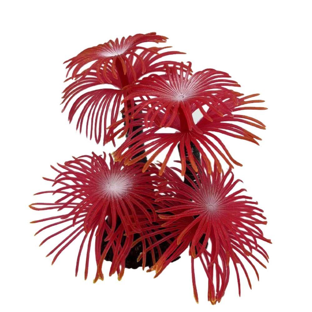 Имитация поддельных подводных кораллов Мягкая имитация силиконовых кораллов Аквариум с водой Трава Пейзаж