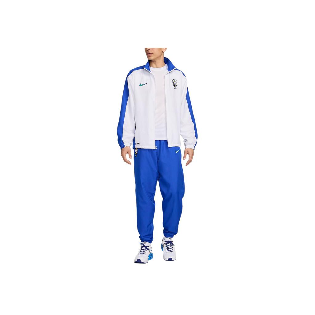 Nike Футбольные штаны-реплики Brazil 1998 Lyon Blue/White Men Bottoms FZ6716-438