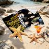 Custom Name Personalized Bring Me the Horizon Print Beach Towel, for Trip Camping Beach Party Home Decor, Birthday Gift for Family & Friends