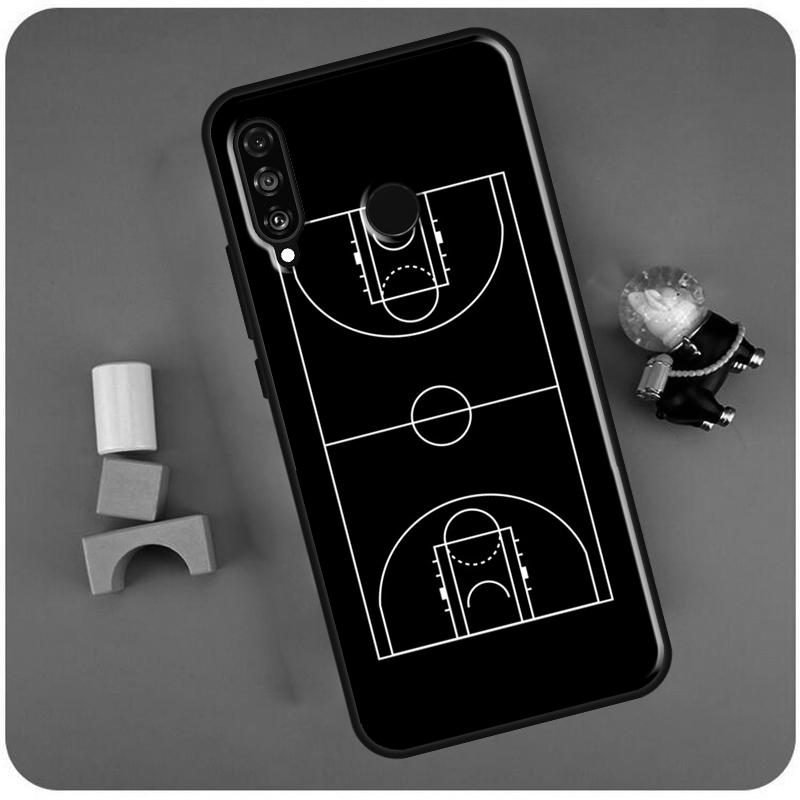 Basketball Court For Huawei Nova Y70 Y91 Y90 Y60 Y61 Y72 Y73 3i 7i 8i 11i 12i 9 10 SE P20 P30 P40 Lite Case