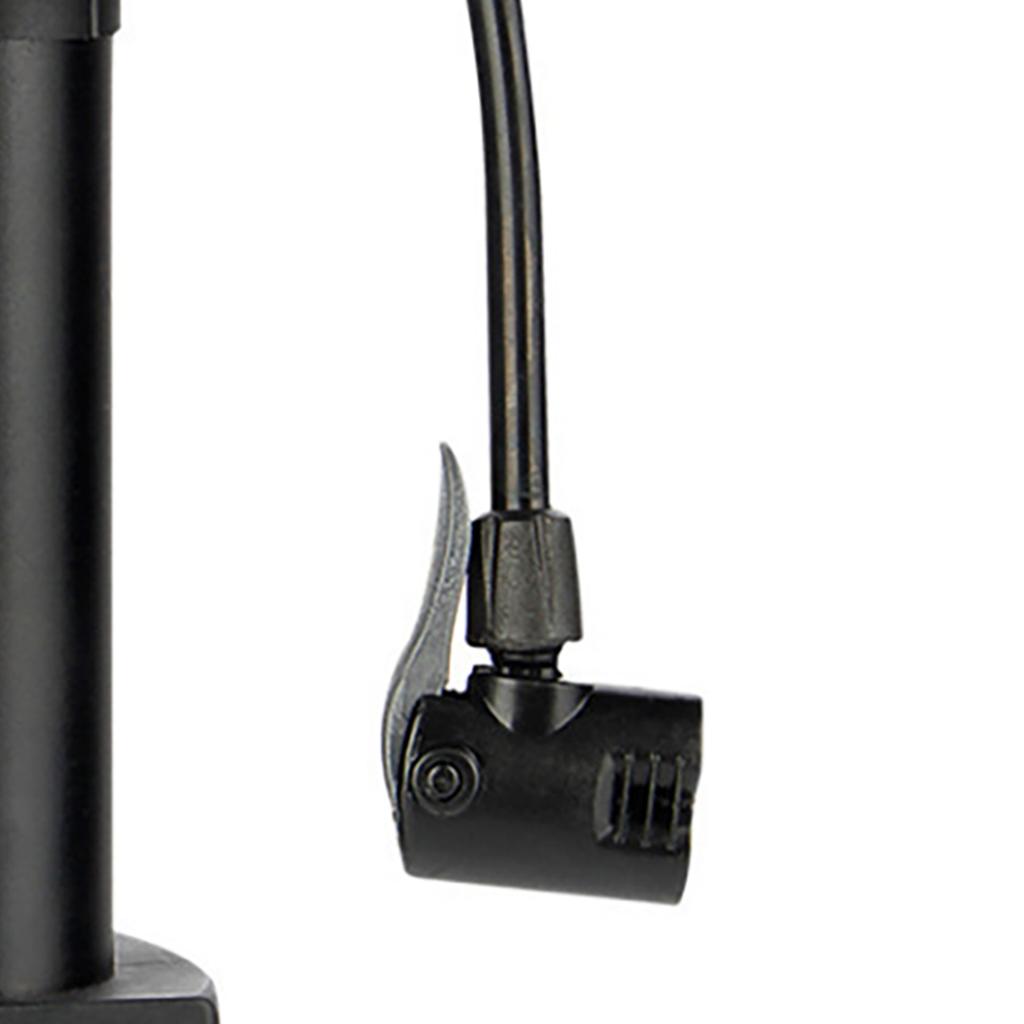 High Pressure Bike Pump Household Portable Mini Floor Pump for Mountain Bike Electric Bicycle Basketball Black Standard