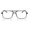 Full Rim Pilot Shiny Transparent Grey Smartbuy Collection Hilarion M7038 C3 Fashion Unisex Eyeglasses