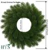 Artificial Pine Christmas Wreath for Window & Door Decor