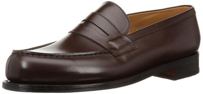 Лоферы Weston Signature Темно-коричневые Размер D J.M.. #180F, Мужской, Коричневый, 27.0 см, (Использовал)