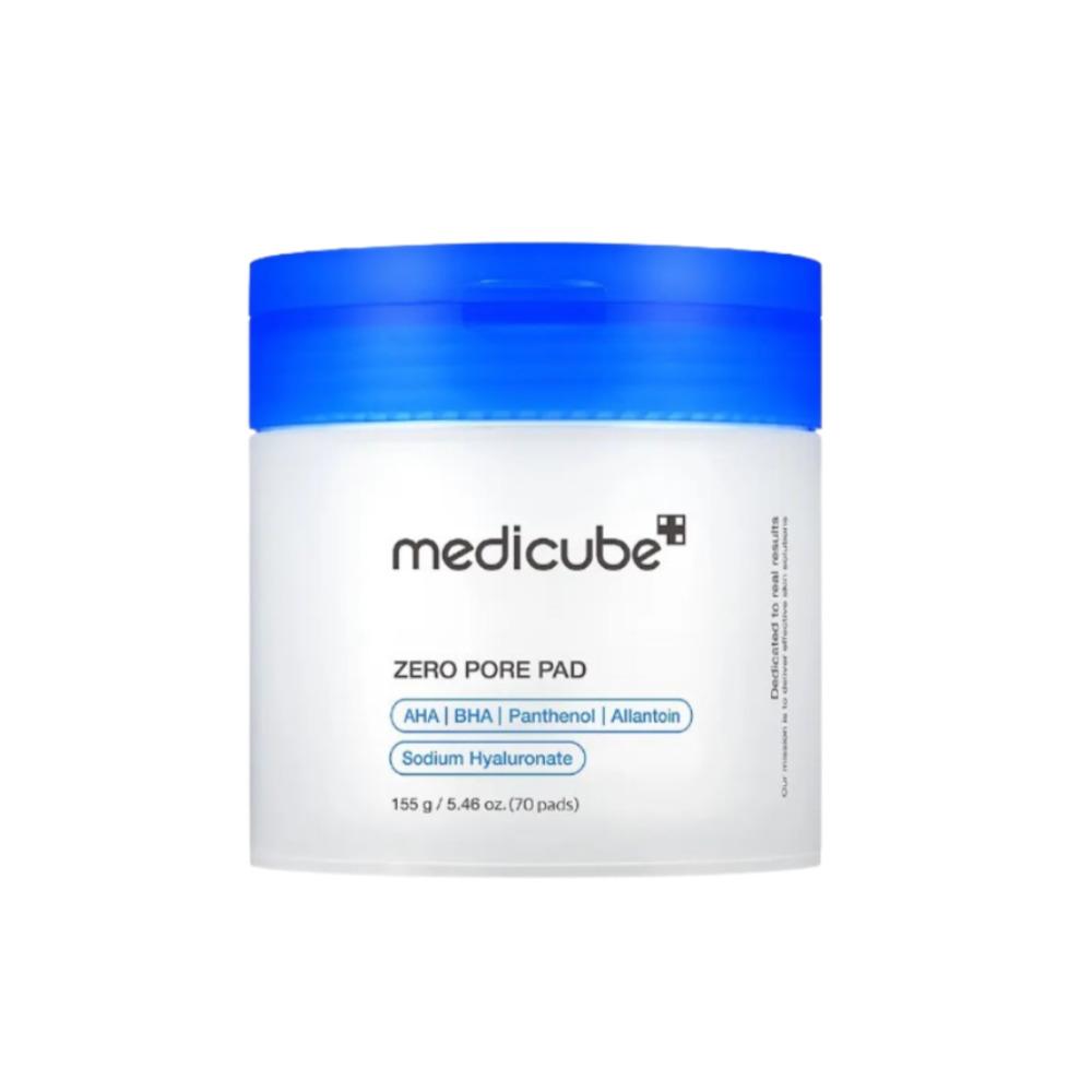 Medicube Пэды для сужения пор Zero Pore Pad 2.0 с AHA/BHA кислотами Отшелушивающие тонизирующие пэды для ухода за кожей 70 шт.