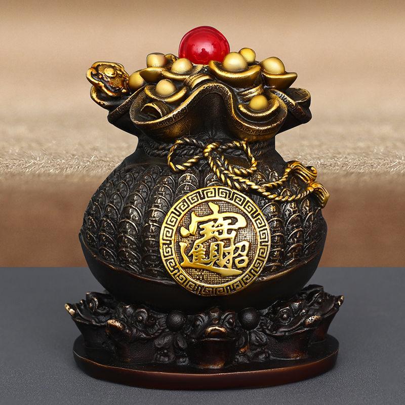 Латунная золотая жаба, украшение для богатства, домашняя гостиная, фирменный магазин, украшение в виде трехногой золотой жабы, чаша для сокровищ