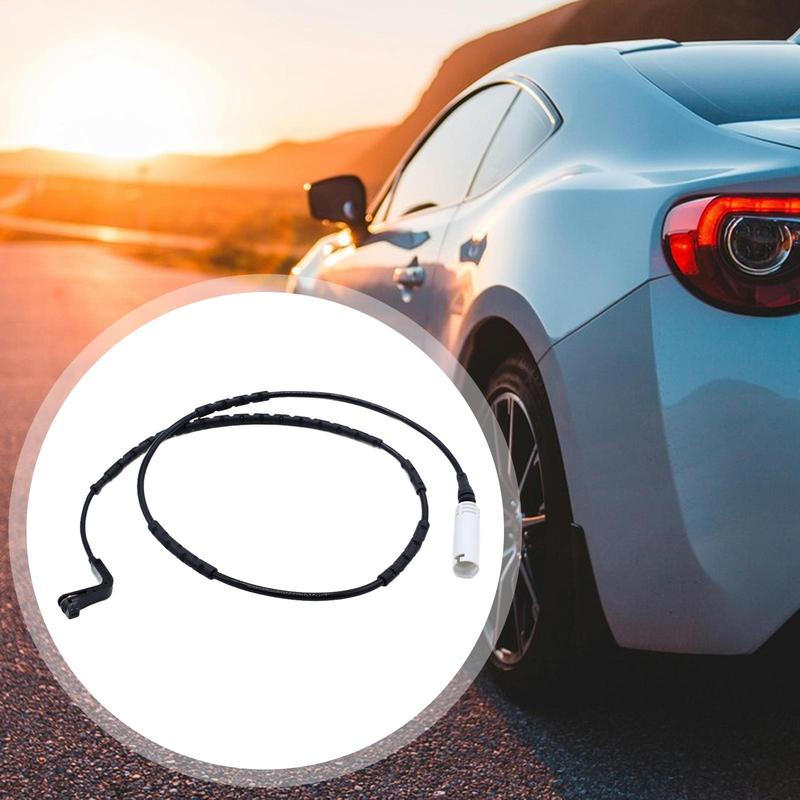 Brake Pad Wear Sensors Black Durable Rear Vehicle Parts Replacement Kit for BMW E90 E91 E92 E87 Accessories Accurate Fit