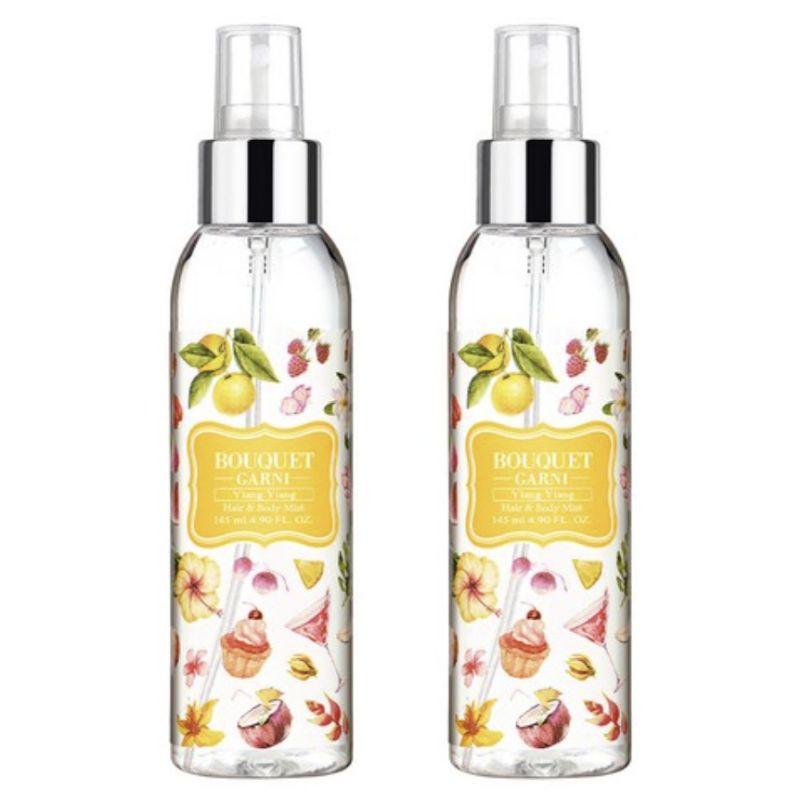 BOUQUET GARNI Fragranced Hair & Body Mist 145ml | Hair & Body Perfume Mist (6 Types Available)