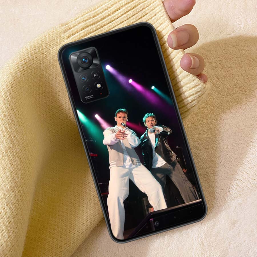 Музыкальный чехол для телефона Marcus And Martinus для Redmi Note 13 14 15 Pro Plus 12 13C 12C 15C 9 10 10C 9T 9C 9A ТПУ Мягкая прозрачная крышка для телефона