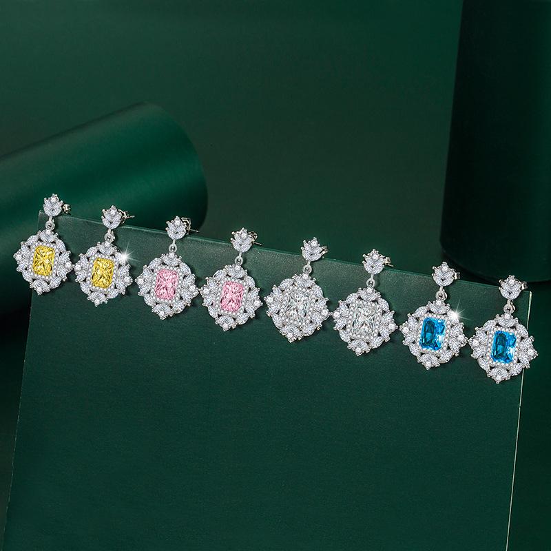 Sace Gems Earrings Drop Earrings for Women Wedding Party Gifts