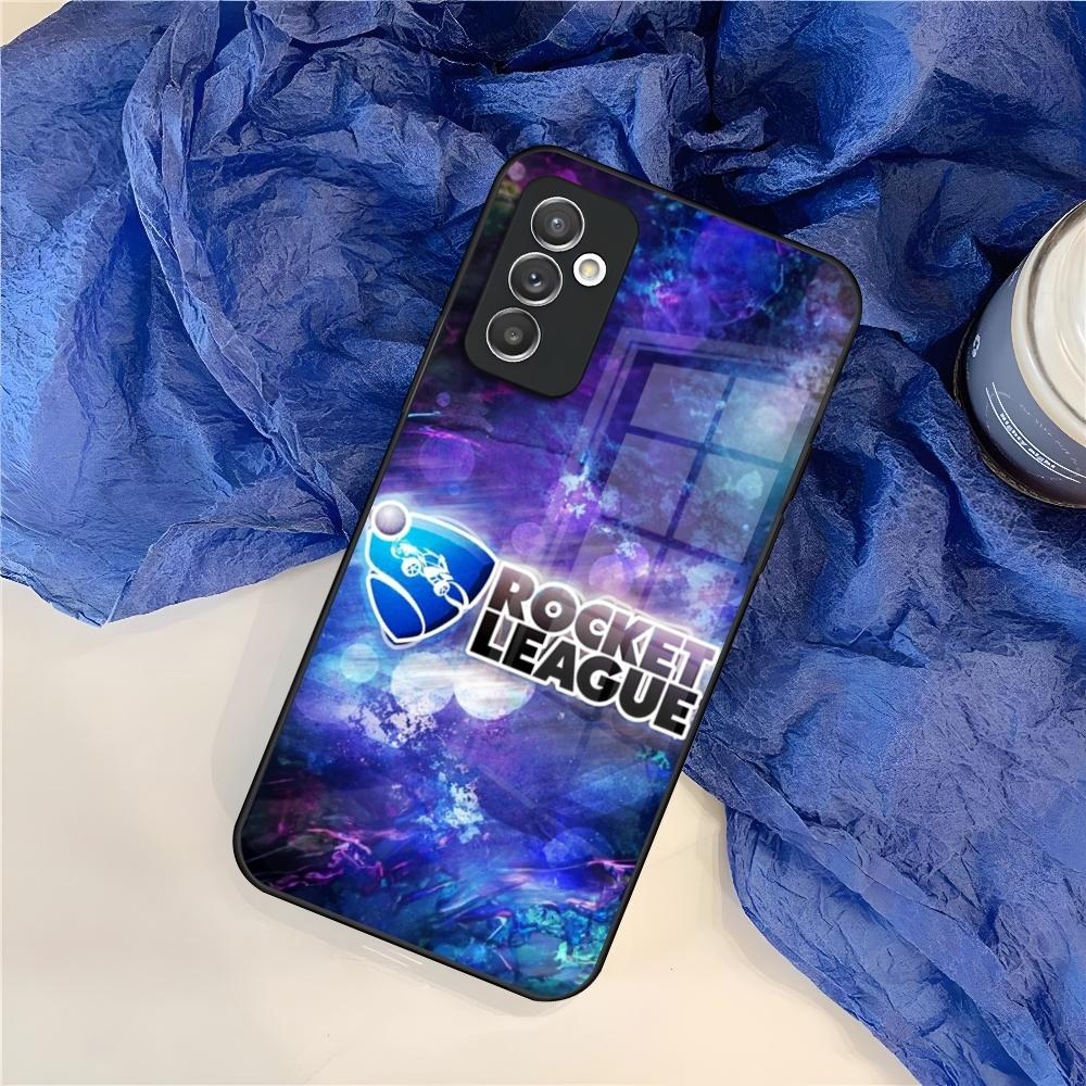 Чехол для телефона Rocket League для Samsung Galaxy S25 S24 S30 S21 S23 S20 S22 Fe Note 20 Pro Ultra Plus стеклянная крышка