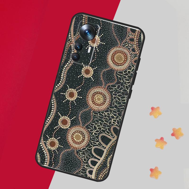 Чехол с принтом aboriginal art для Xiaomi 14T Pro 11T 12T 13T 13 14 15 Ultra Чехол для POCO F7 F6 F5 X3 X5 X6 X7 Pro