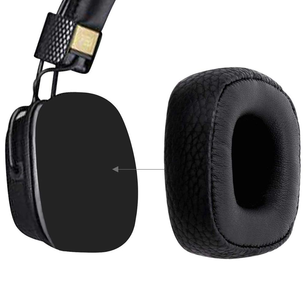 Major 3 Ear Pads Replacement Memory Foam PU Leather Headphone Earpads Ear Cushion Pad For Marshall Major 3 / Major III Headphone