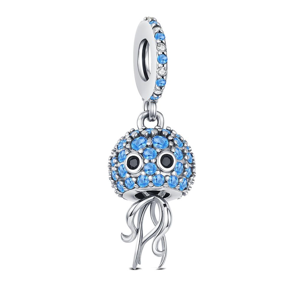 S925 Silver Lucky Month Birth stone Charm Fit Bracelets Diy For Women Pendant Colorful 12 Month Charm