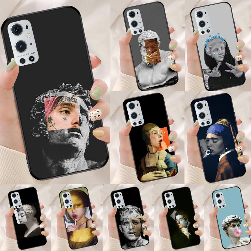 Знаменитая эстетичная статуэтка для чехла Realme GT 6T 5 6 GT 7 Pro C67 C75 C61 C55 C53 C51 C21Y C25S 10 11 12 13 14 Pro Plus