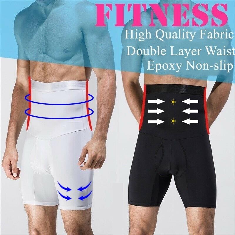 Мужские утягивающие шорты с высокой посадкой для похудения