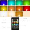 1/2 шт. Перезаряжаемая лампочка RGB USB светодиодная лампа Умная лампа Диммируемая E27 лампа с таймером Беспроводная Работа от батареи Свет
