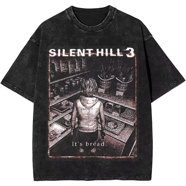 Хлопковые футболки Хоррор Silent Hill Heaven's Night