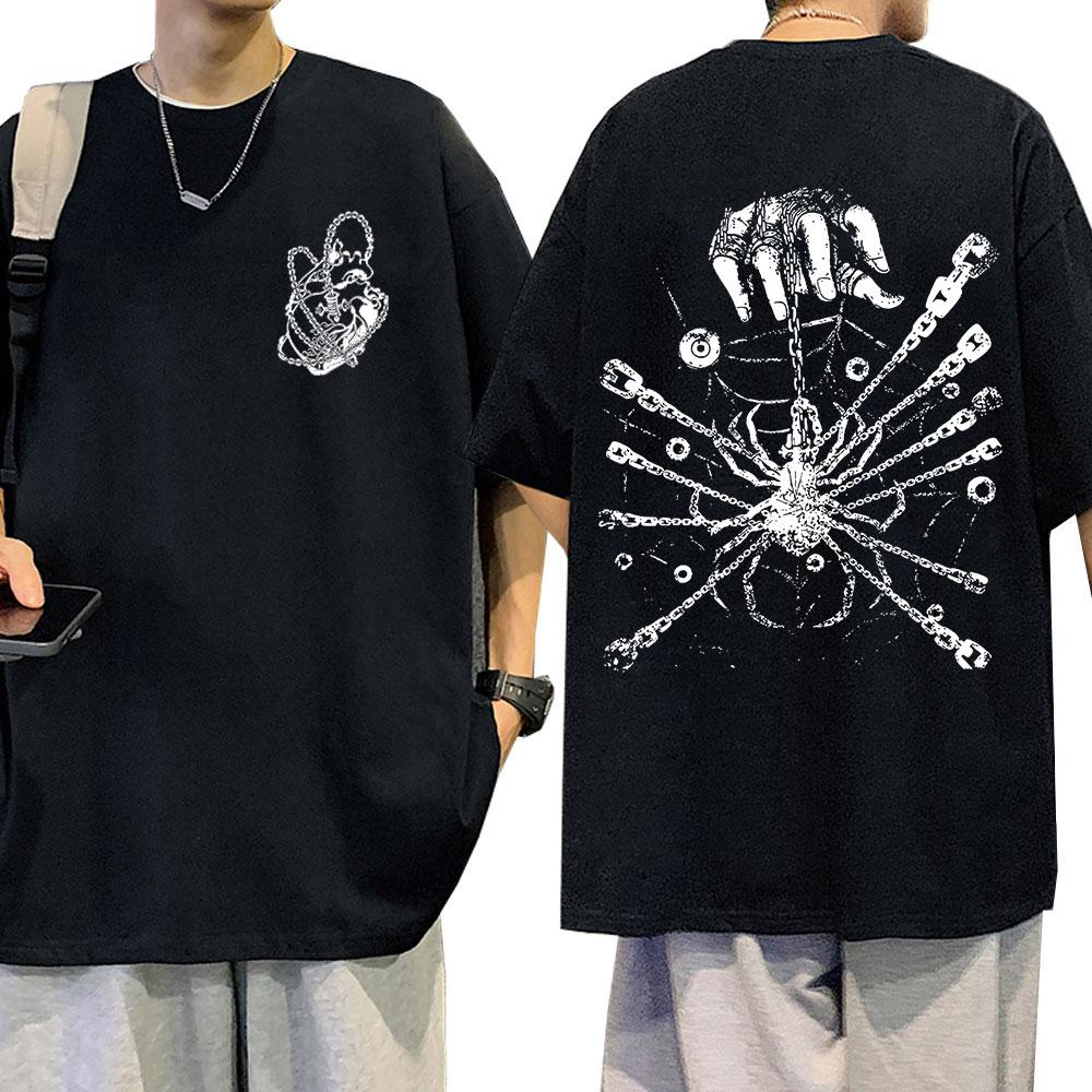 Japanese Anime Hunter X Hunter Kurapika T Shirts Men Women Clothing Harajuku Oversized Casual C