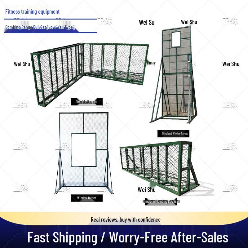 Outdoor Physical Training Obstacle Course Equipment